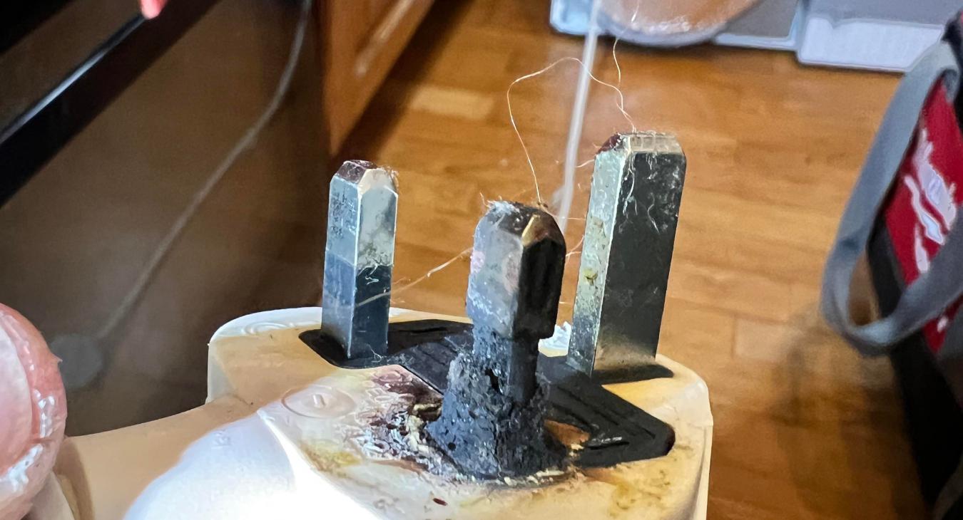 Examples of burnt sockets