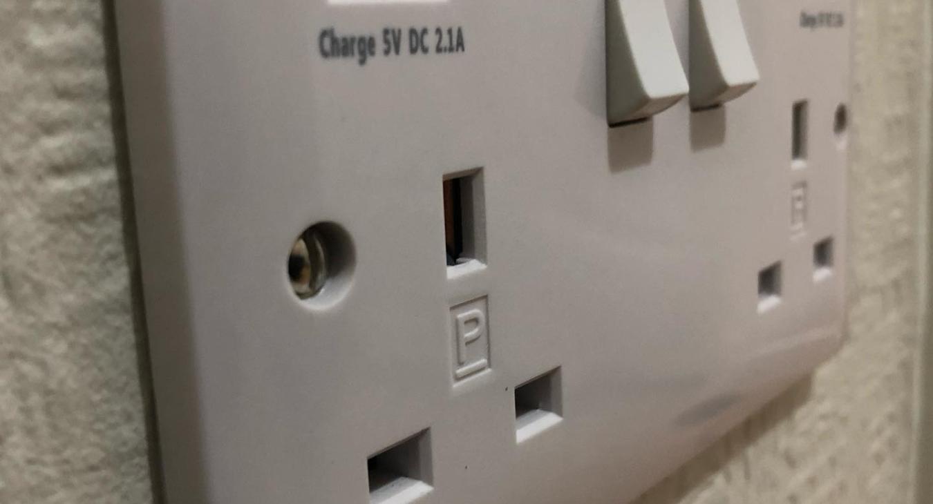 Socket Upgrade by A.M. Electrics Devon 