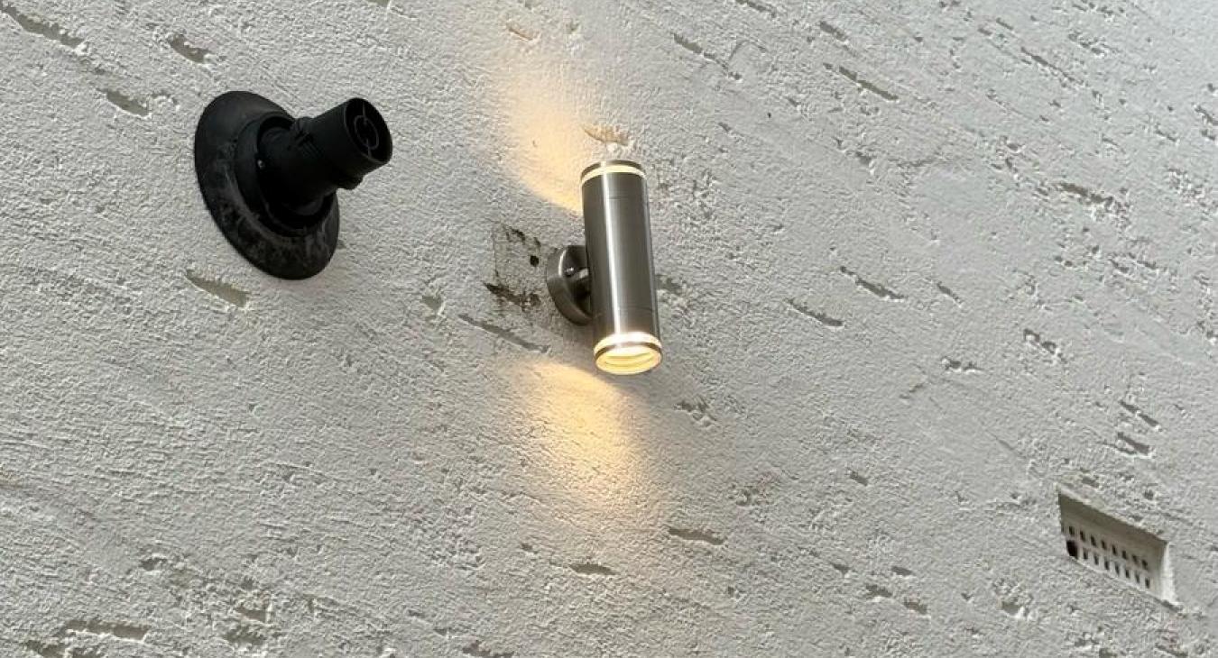 Outdoor Lighting Installation - AM Electrics Devon