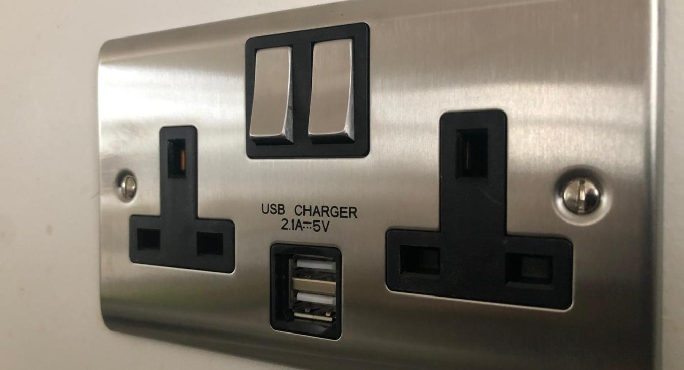 Transforming a Room with New Sockets and Switches - AM Electrics Devon