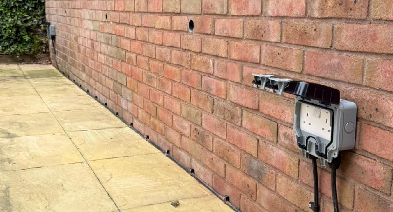 Outdoor Socket Installation - Newton Abbot