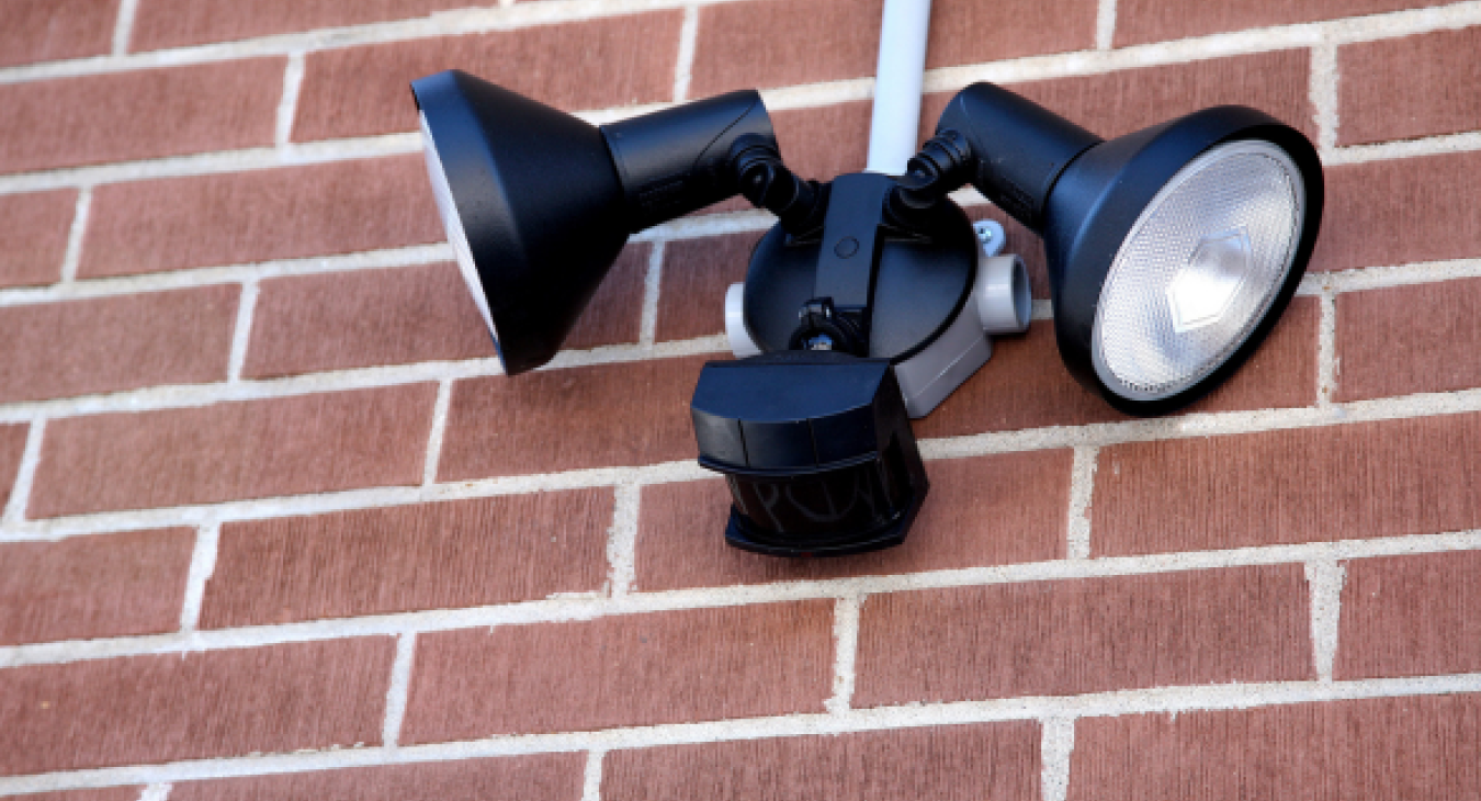 Ring Floodlight Camera Installed in Denbury