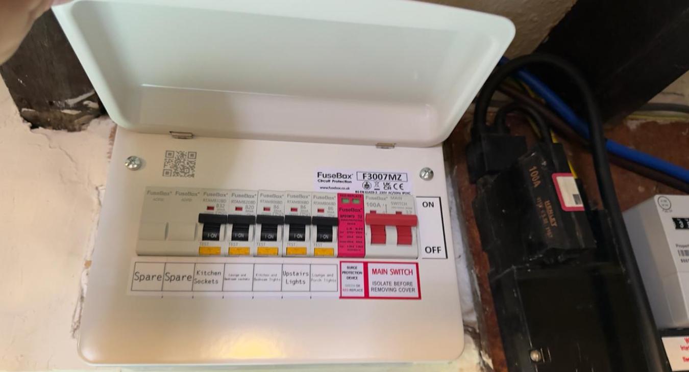 New Fuseboard - AM Electrics Devon