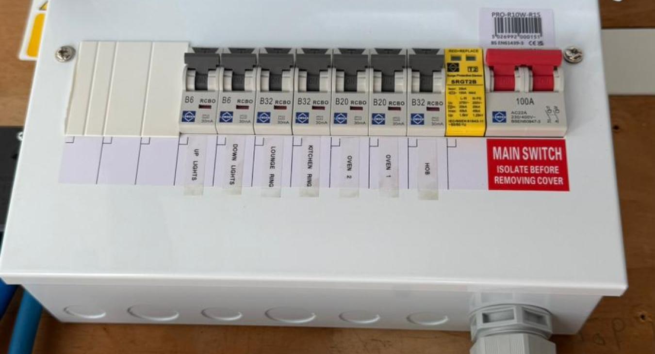 Consumer Unit Upgrade Devon - AM Electrics Devon