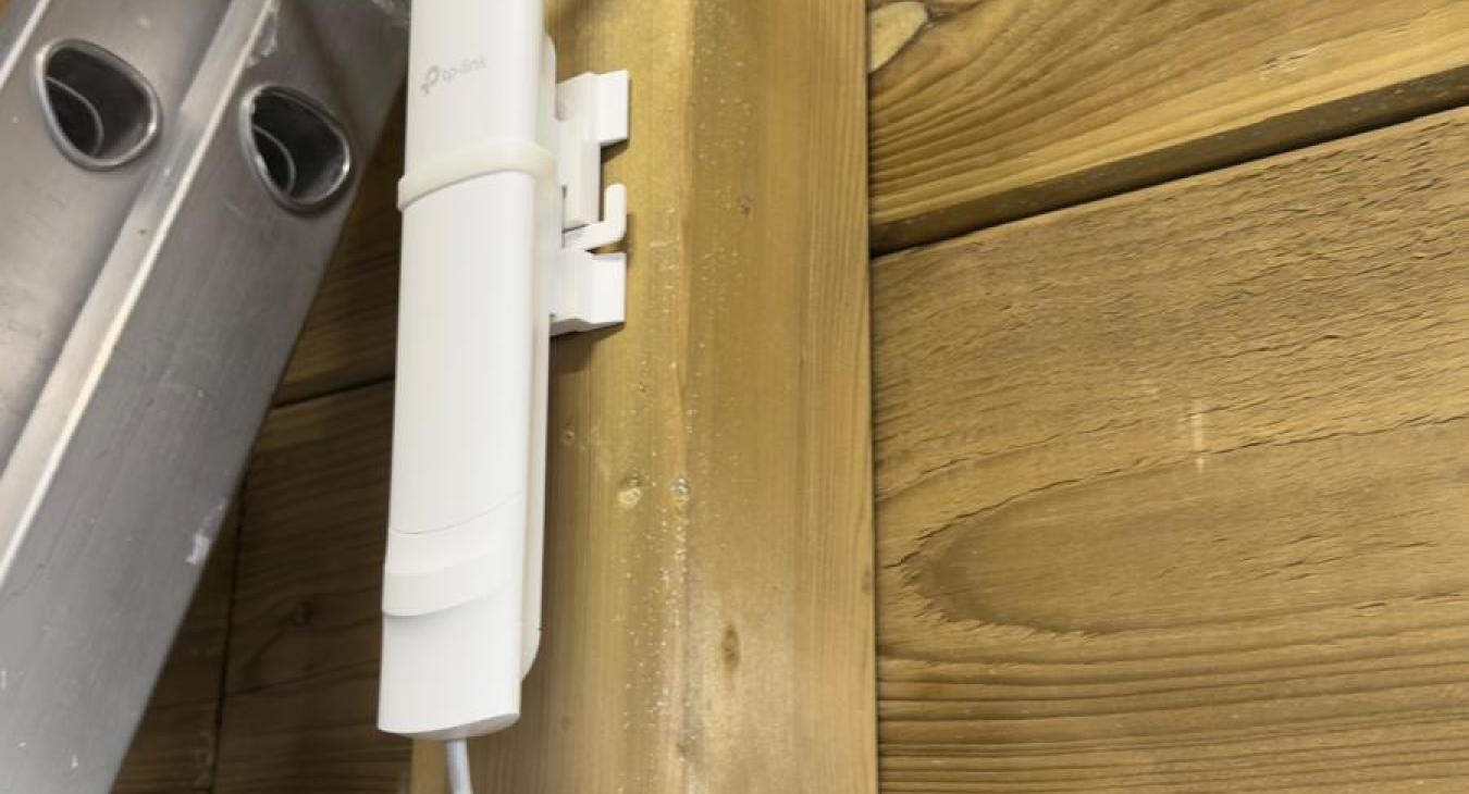 EV Car Charging Port Installation with Lighting, Car Charging and Internet Newton Abbot