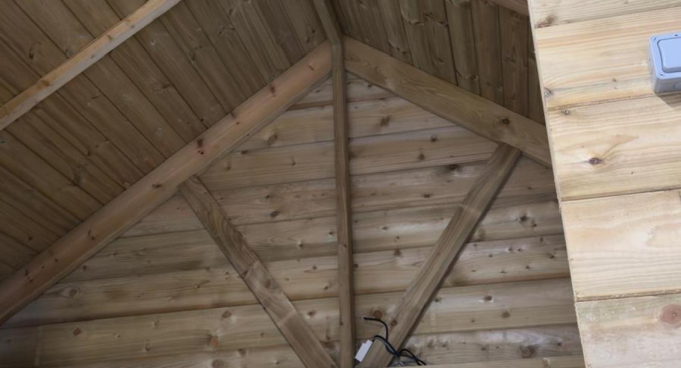 EV Car Charging Port Installation with Lighting, Car Charging and Internet Newton Abbot