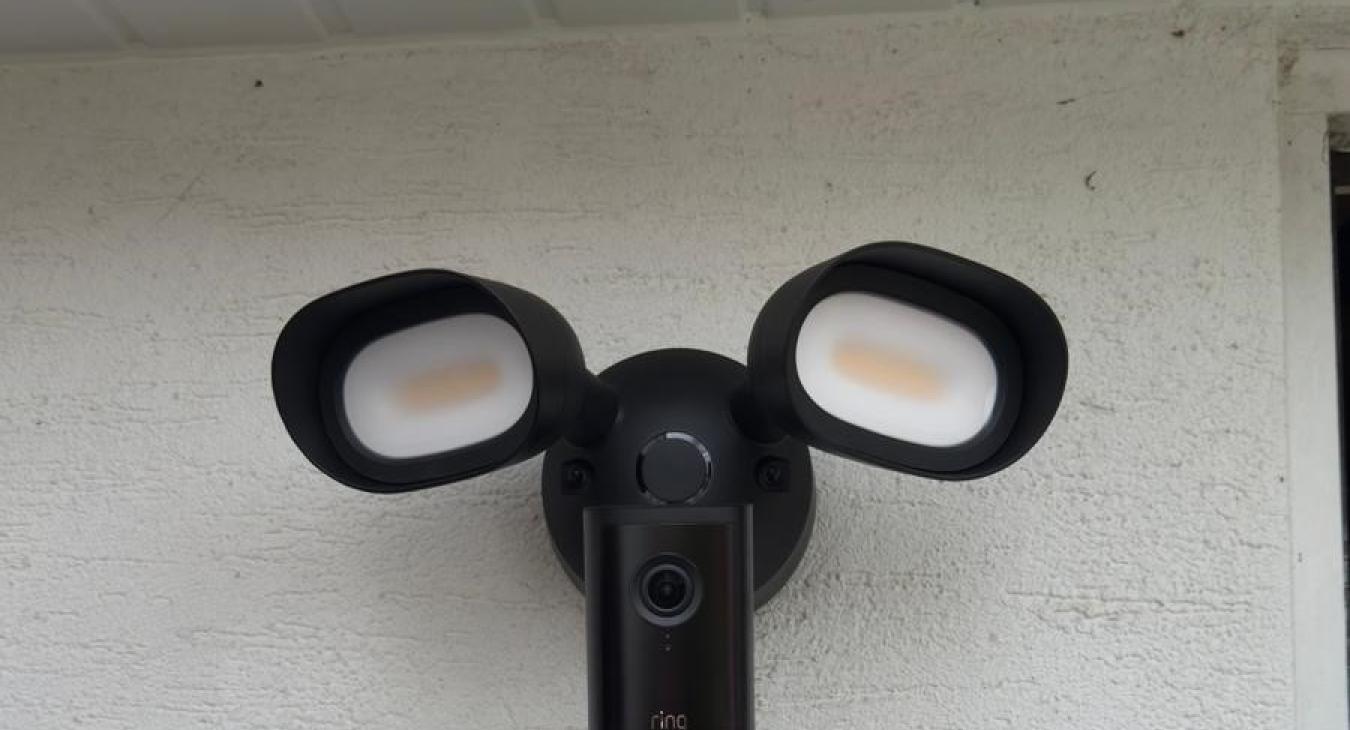 New ring camera light installed in chudleigh