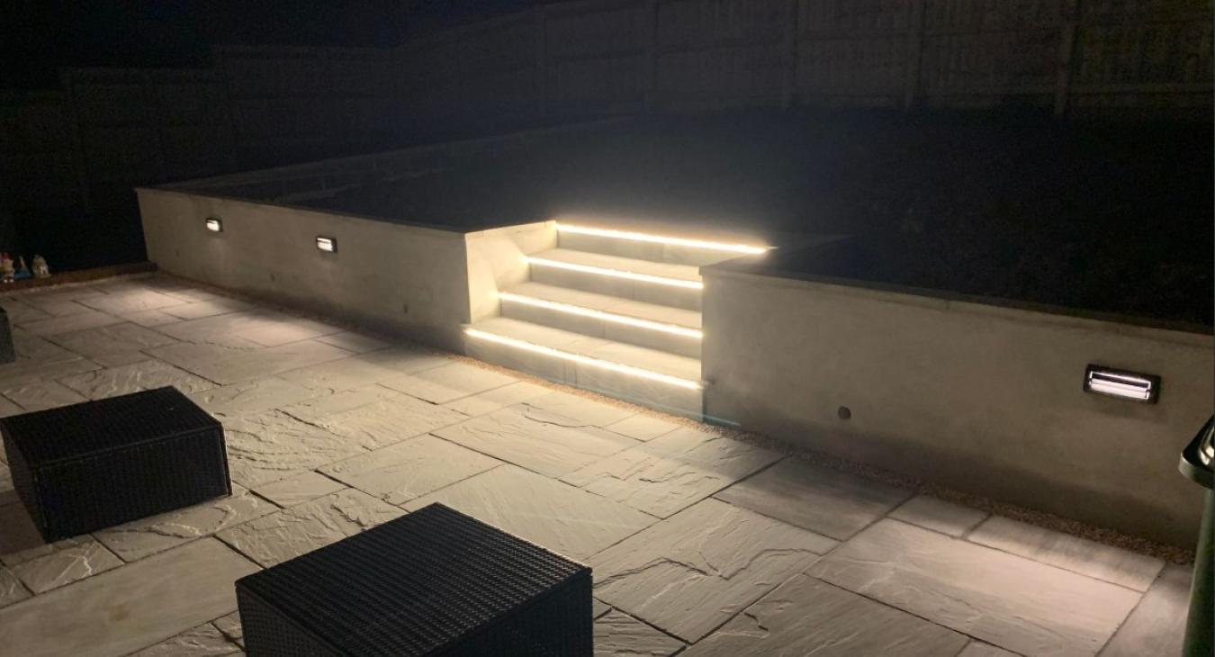 Outside Lighting Installation in Chudleigh Knighton and Denbury