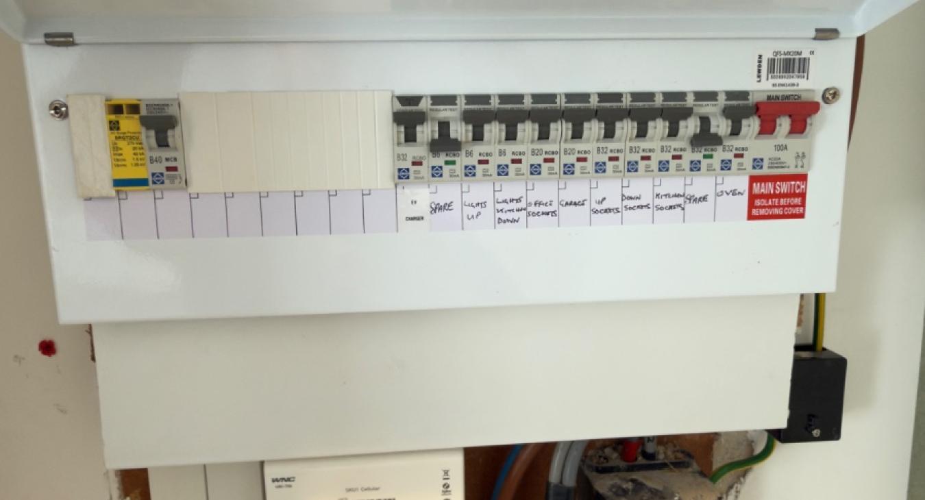 Consumer Unit Upgrade in Newton Abbot
