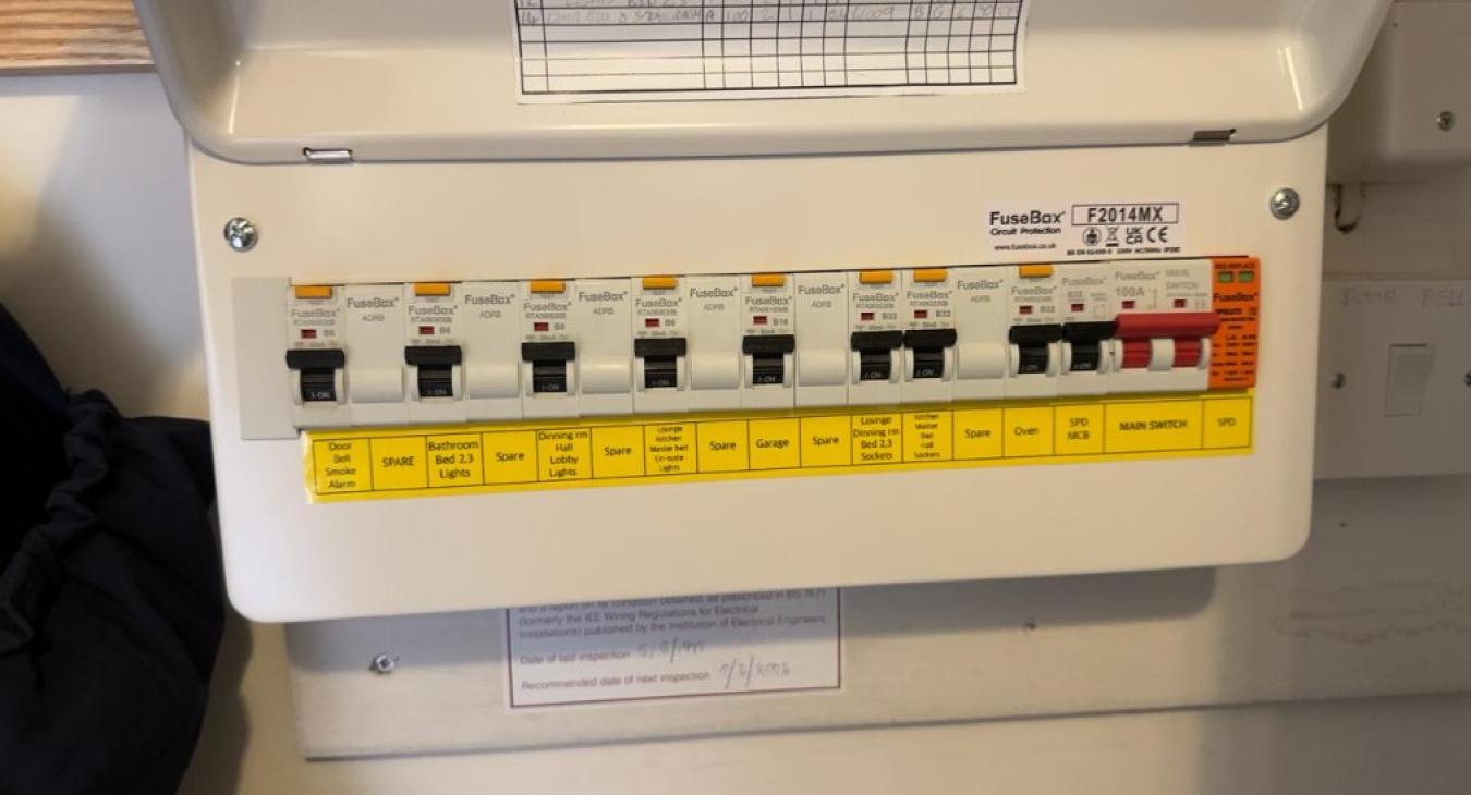 Consumer Unit Upgrade in Exeter